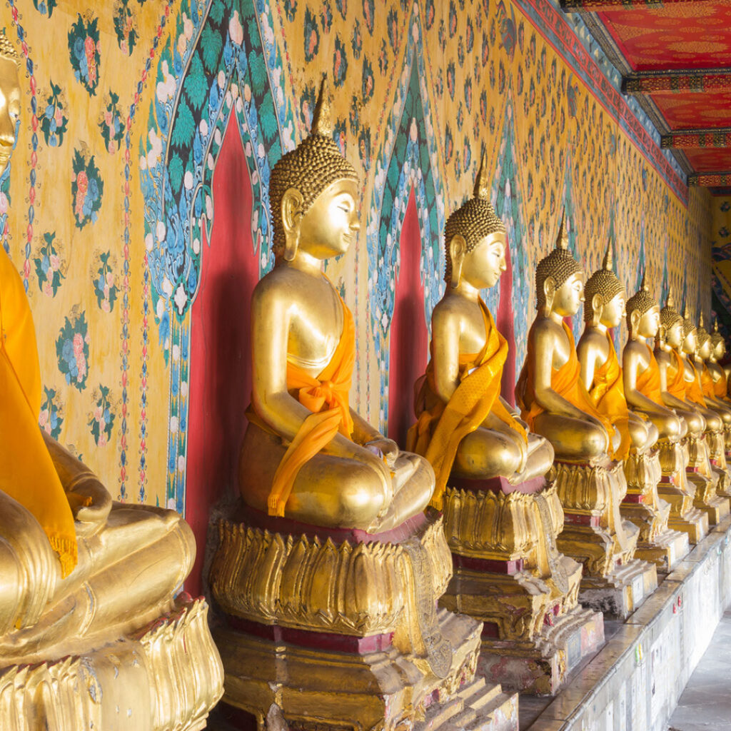 Bouddha en or Wat Arun
