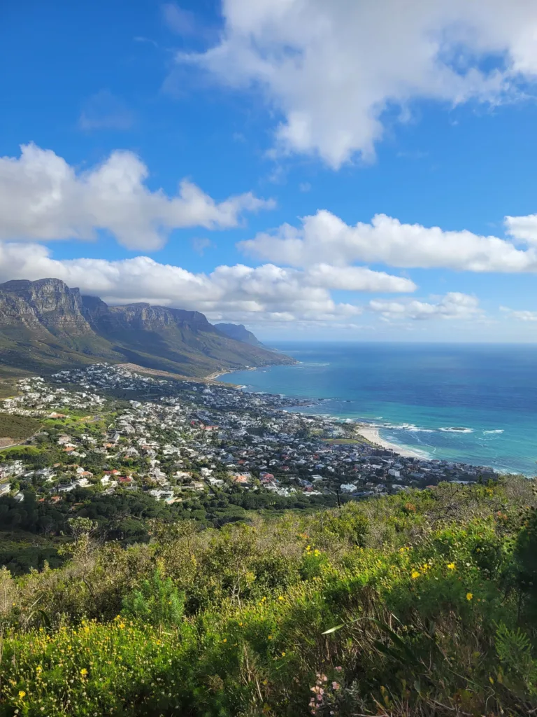 Vue de la randonnée Lion's head
