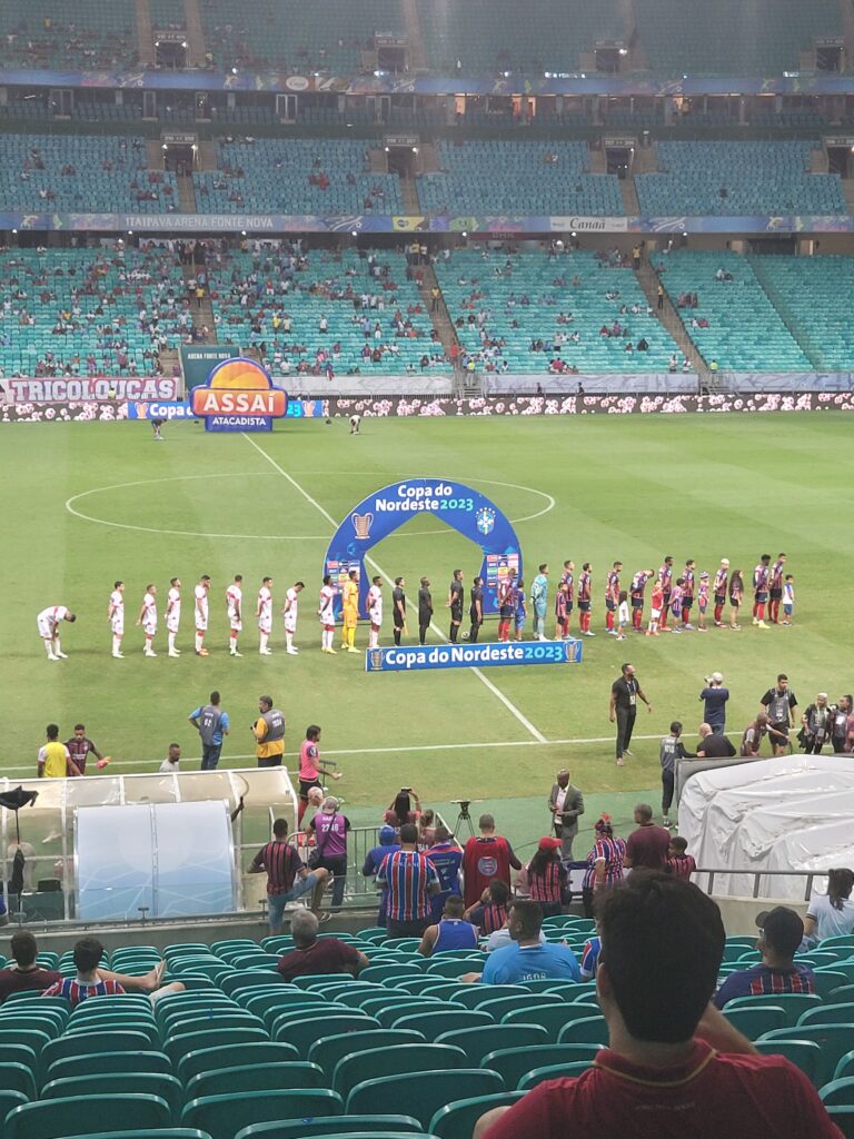 Match de football à l'Arena Fonte Nova
