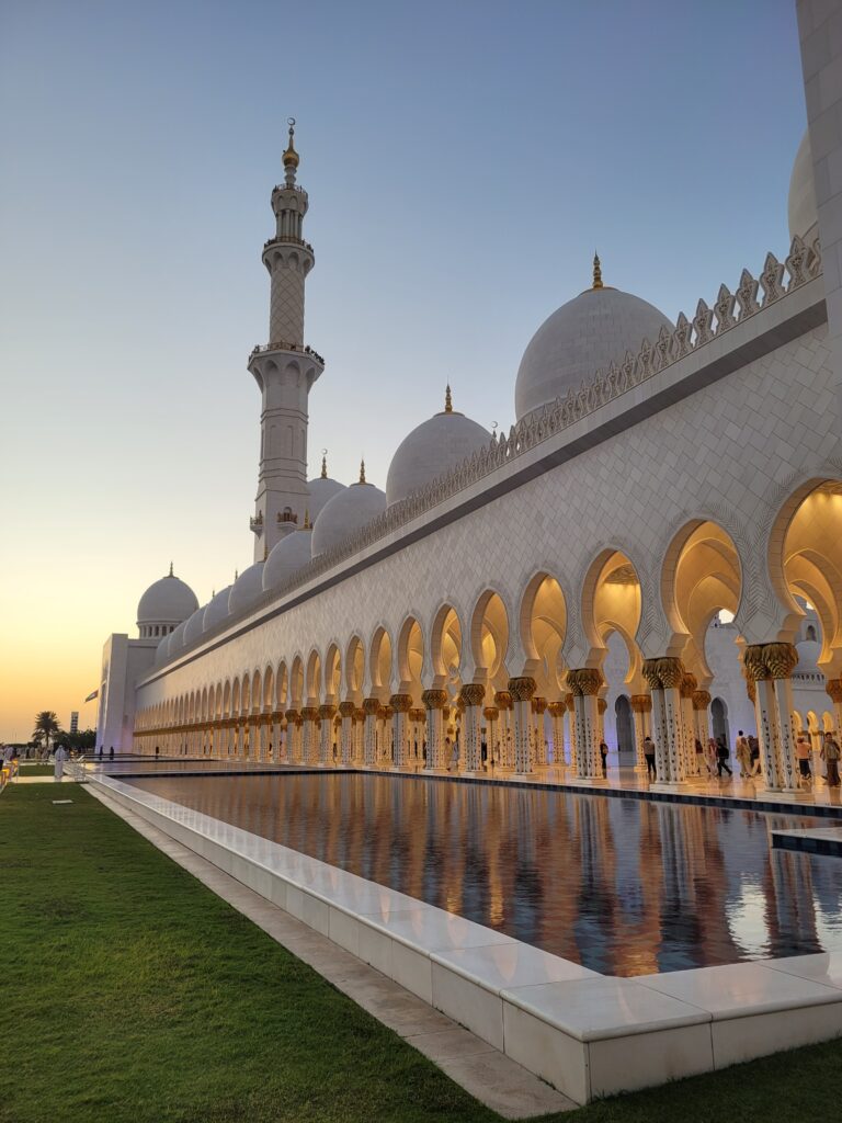 Grande mosquée Abu dhabi